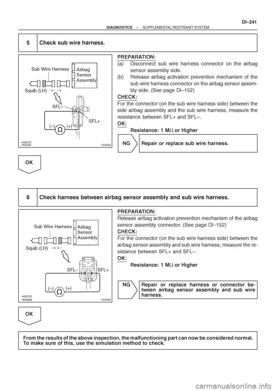 TOYOTA CORONA 1997 Service Repair Manual TOYOTA CORONA 1997 Service Repair Manual