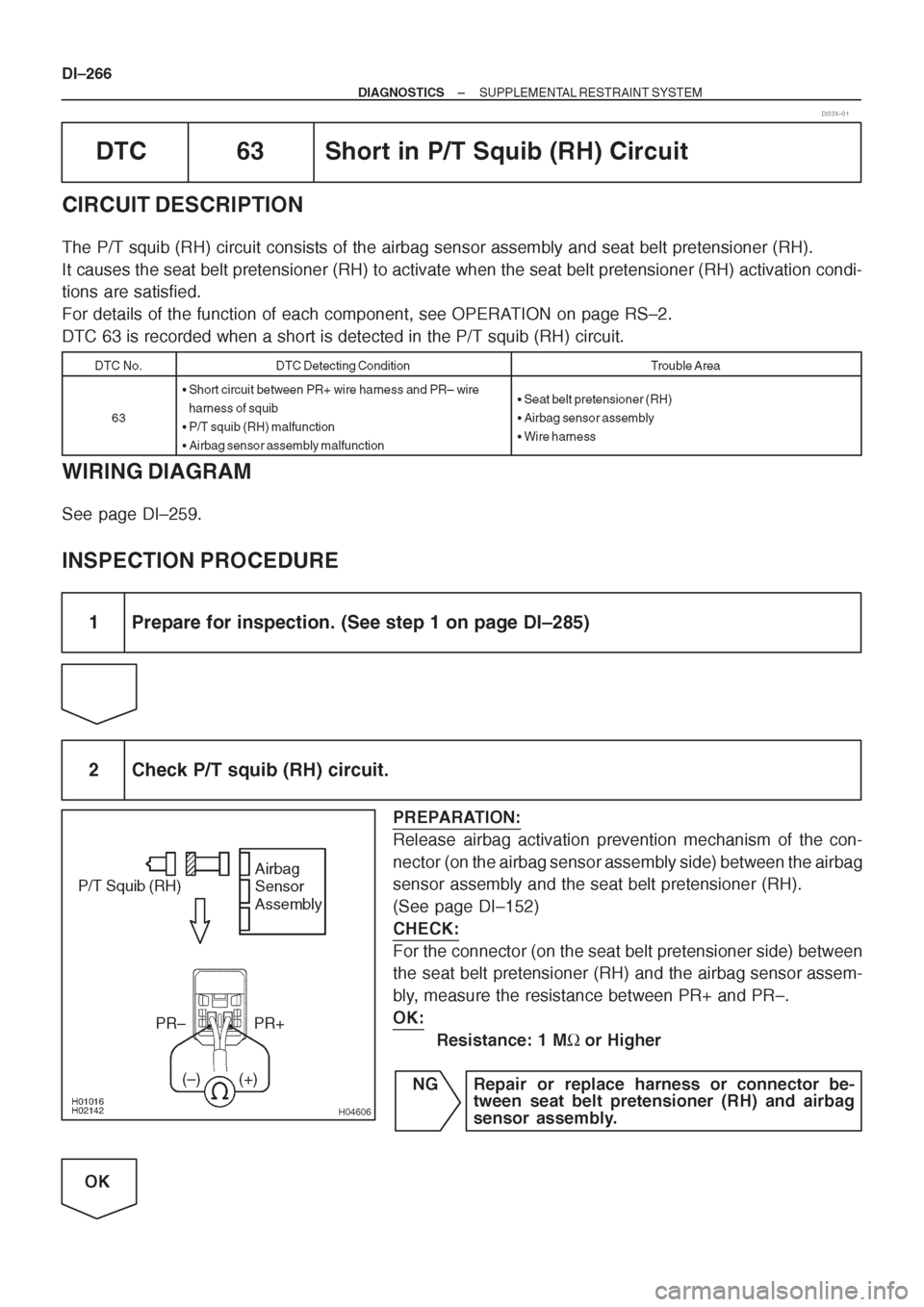 TOYOTA CORONA 1997 Service Repair Manual TOYOTA CORONA 1997 Service Repair Manual