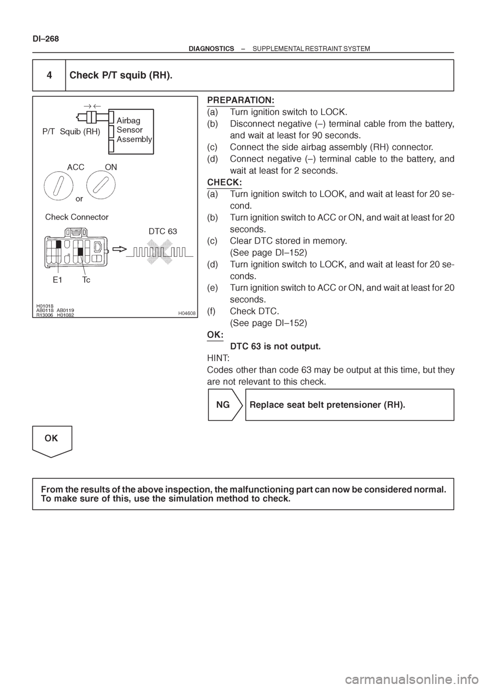 TOYOTA CORONA 1997 Service Repair Manual TOYOTA CORONA 1997 Service Repair Manual