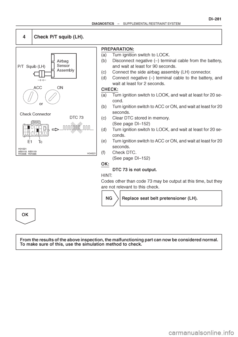 TOYOTA CORONA 1997 Service Repair Manual TOYOTA CORONA 1997 Service Repair Manual