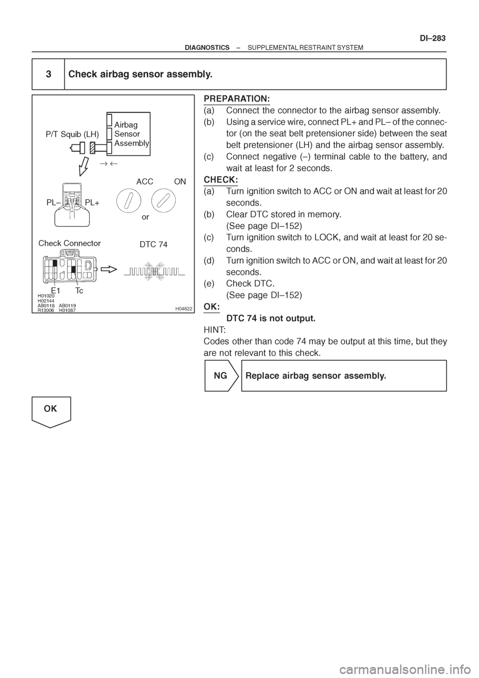 TOYOTA CORONA 1997 Service Repair Manual TOYOTA CORONA 1997 Service Repair Manual