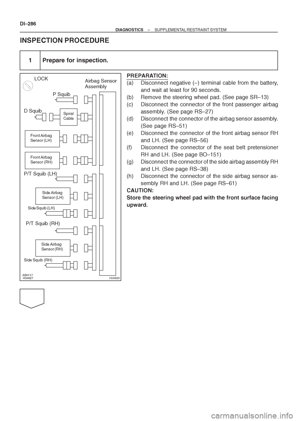 TOYOTA CORONA 1997 Service Repair Manual TOYOTA CORONA 1997 Service Repair Manual