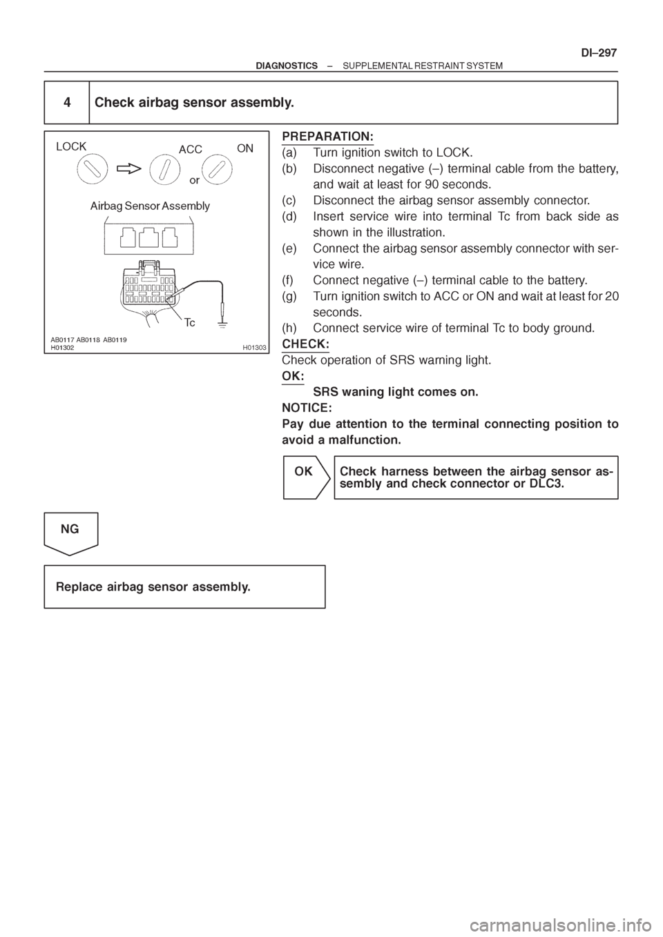 TOYOTA CORONA 1997 Service Repair Manual TOYOTA CORONA 1997 Service Repair Manual