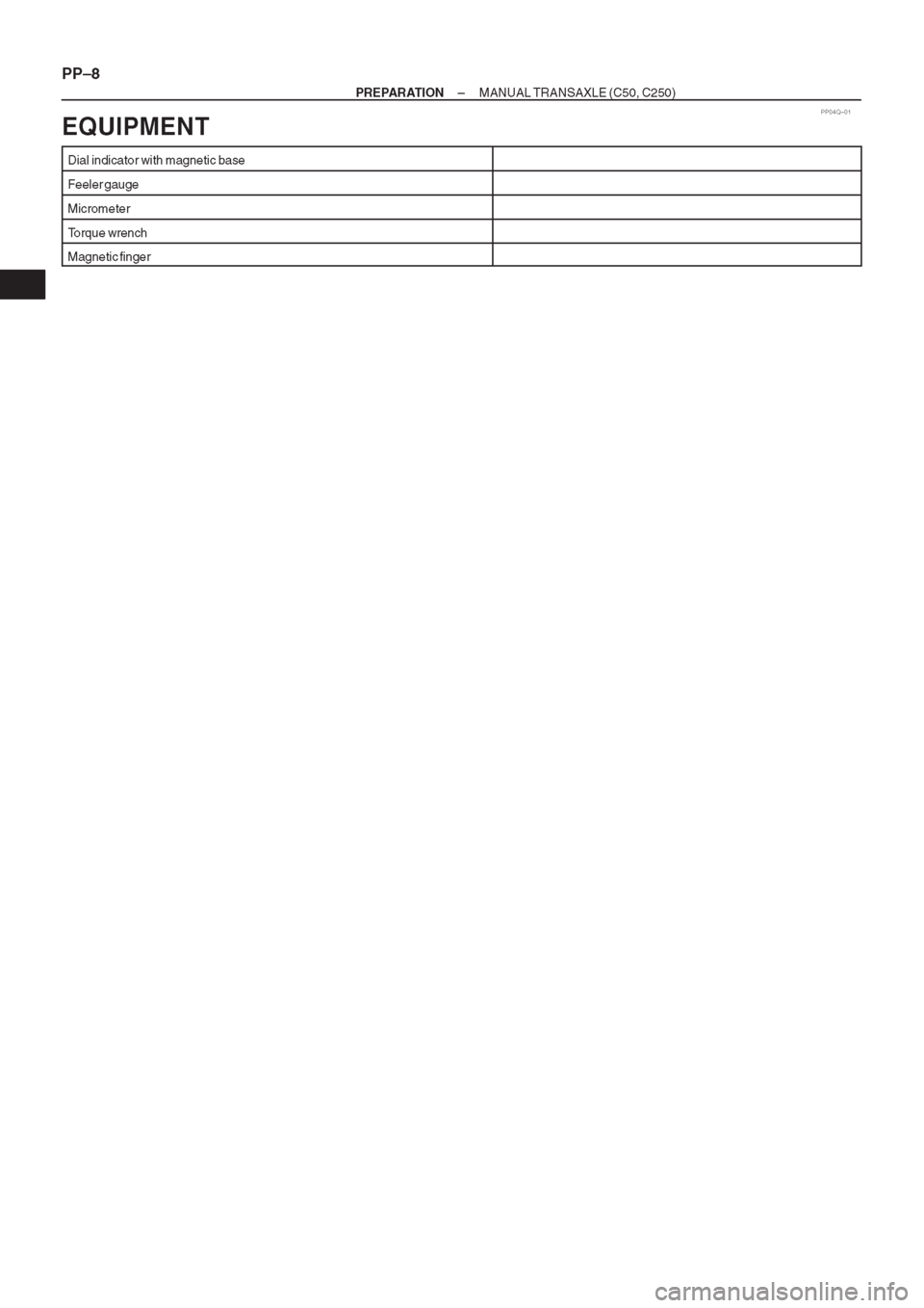 TOYOTA CORONA 1997 Service Service Manual TOYOTA CORONA 1997 Service Service Manual