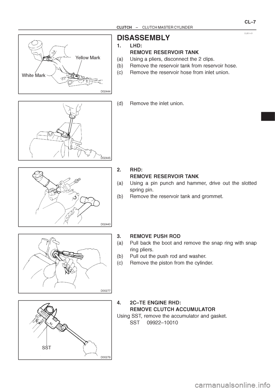 TOYOTA CORONA 1997  Service Repair Manual 
