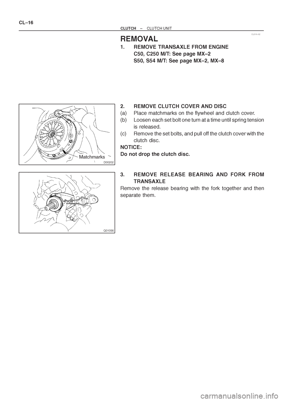 TOYOTA CORONA 1997  Service Repair Manual 