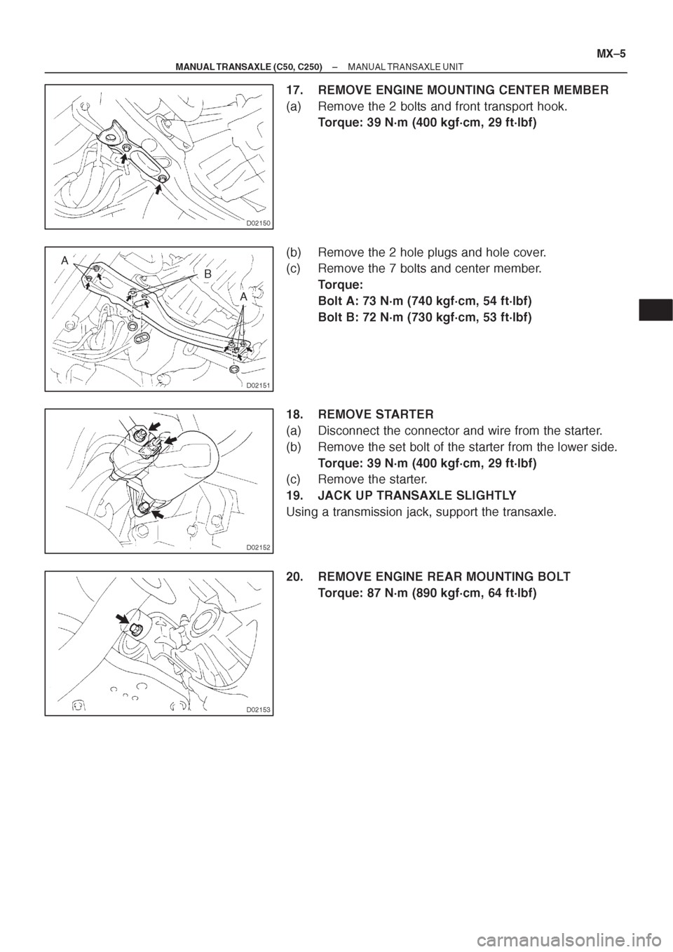 TOYOTA CORONA 1997  Service Repair Manual 