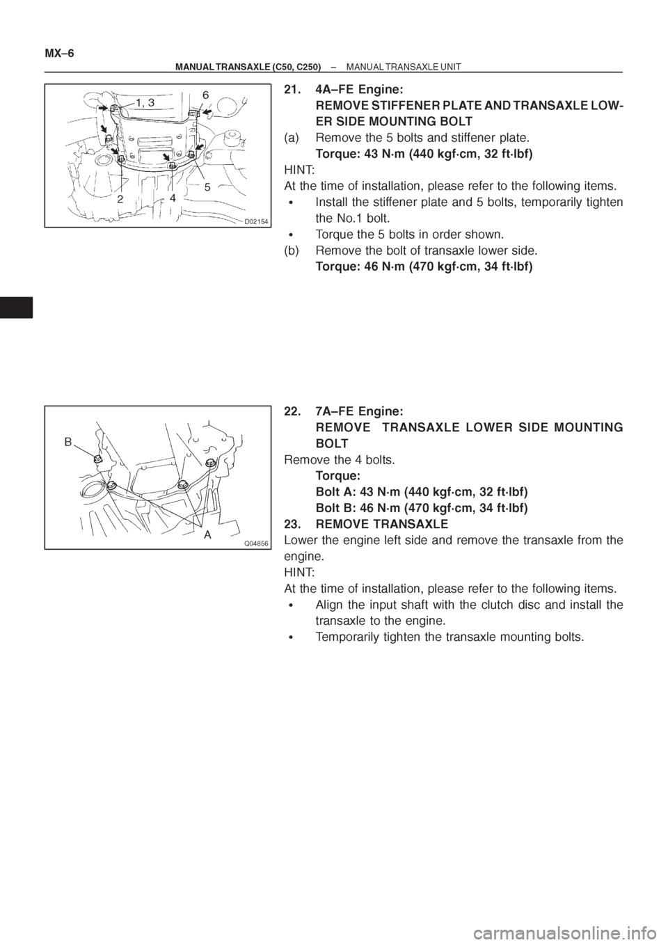 TOYOTA CORONA 1997  Service Repair Manual 