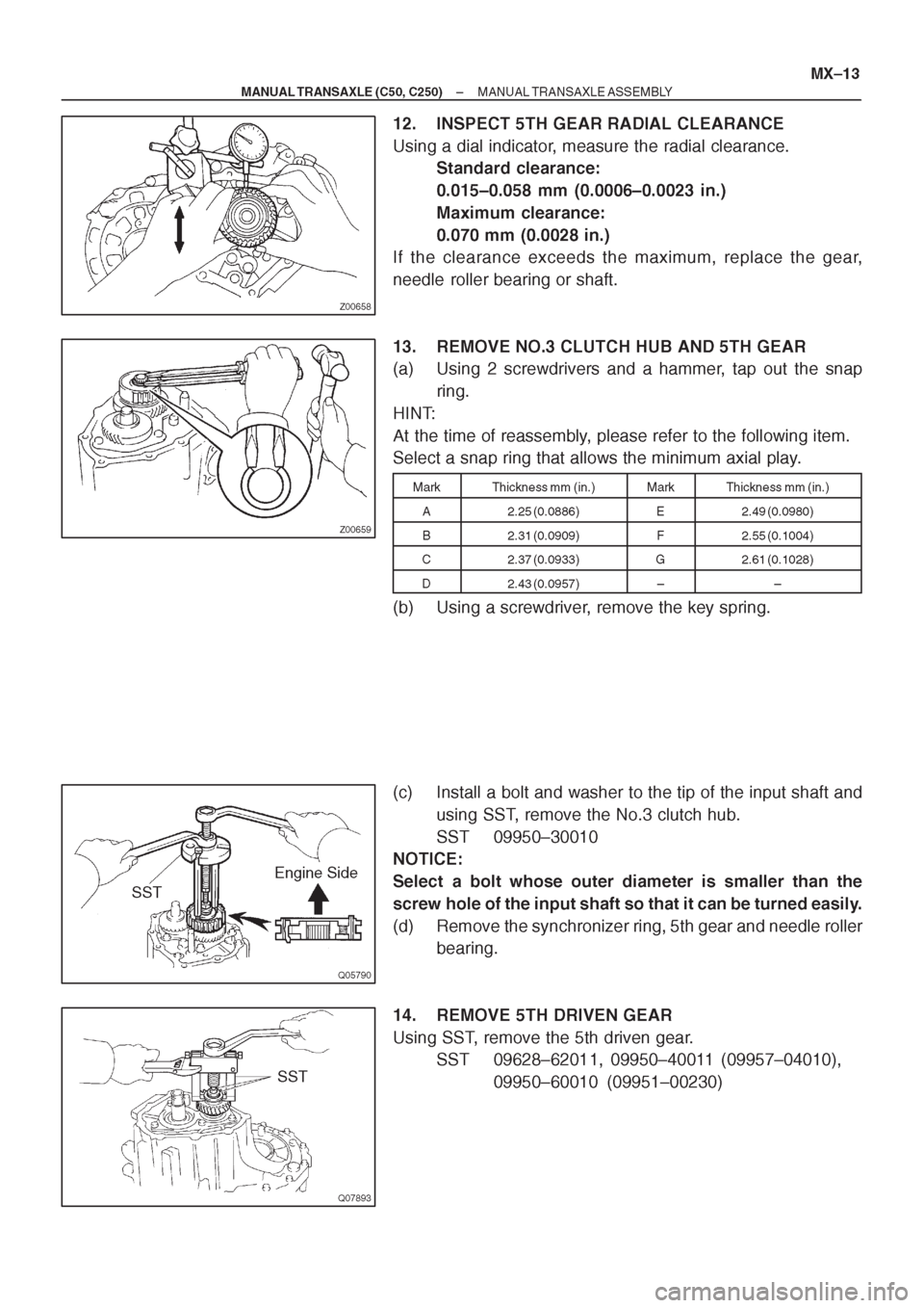 TOYOTA CORONA 1997  Service Repair Manual 