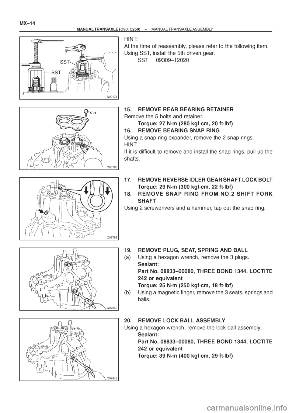 TOYOTA CORONA 1997  Service Repair Manual 