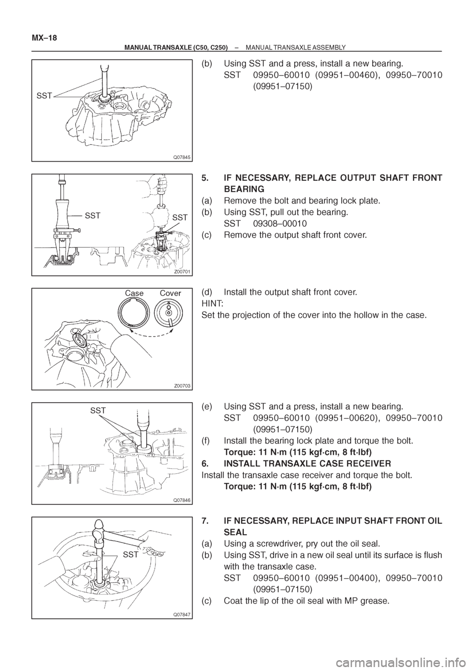 TOYOTA CORONA 1997  Service Repair Manual 