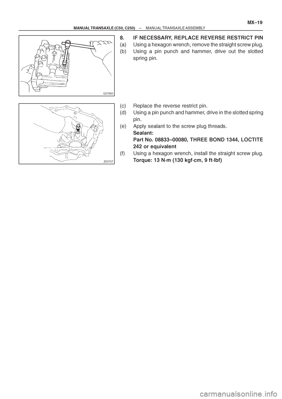 TOYOTA CORONA 1997  Service Repair Manual 