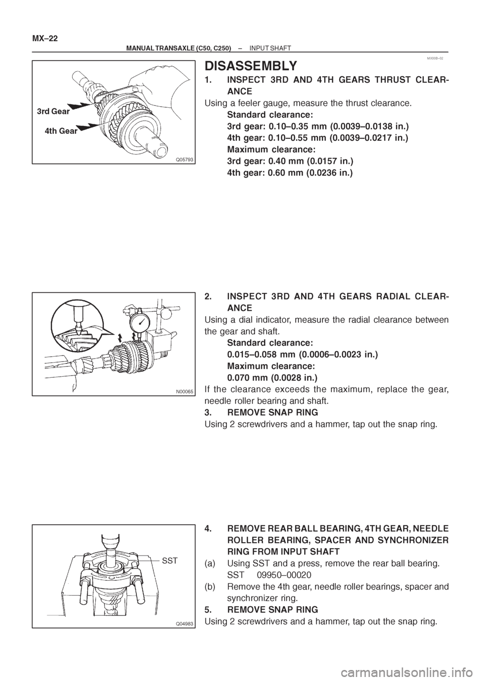 TOYOTA CORONA 1997  Service Repair Manual 