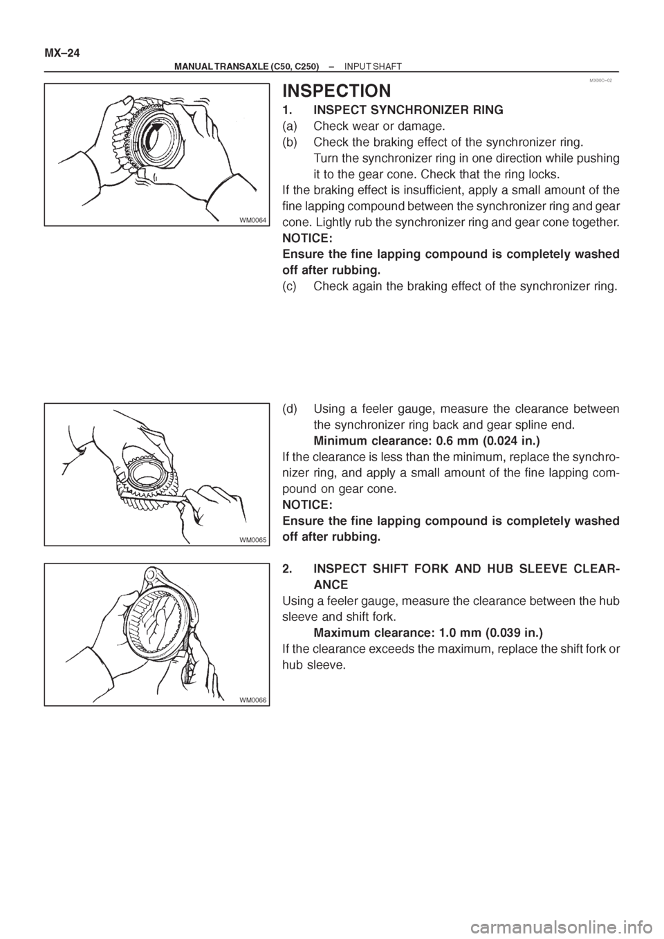 TOYOTA CORONA 1997  Service Repair Manual 