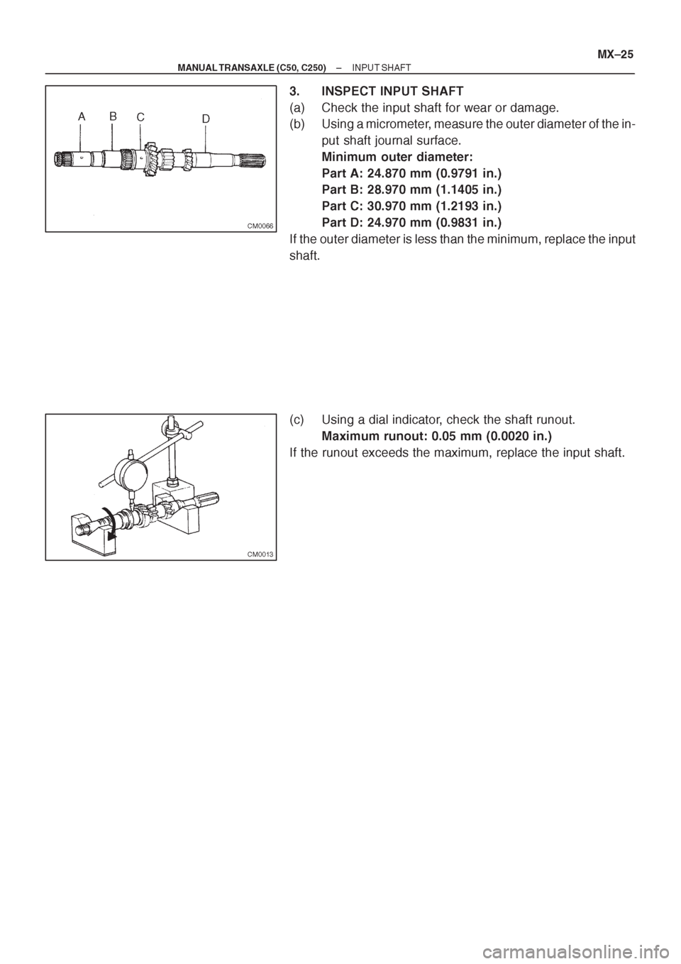 TOYOTA CORONA 1997  Service Repair Manual 