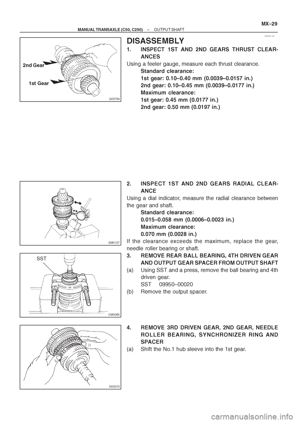 TOYOTA CORONA 1997  Service Repair Manual 