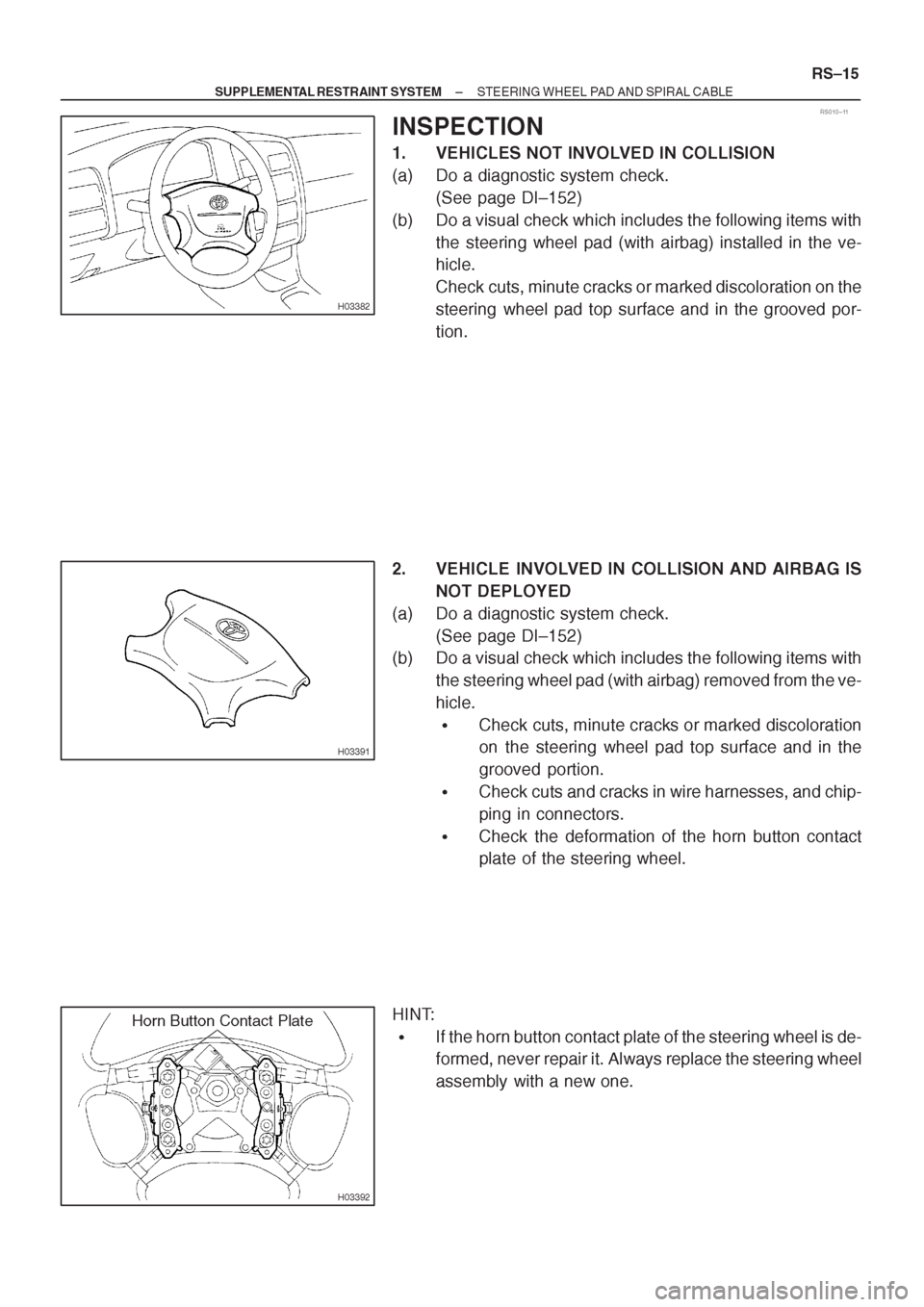 TOYOTA CORONA 1997  Service Repair Manual 
