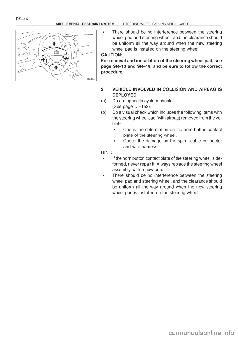 TOYOTA CORONA 1997  Service Repair Manual 