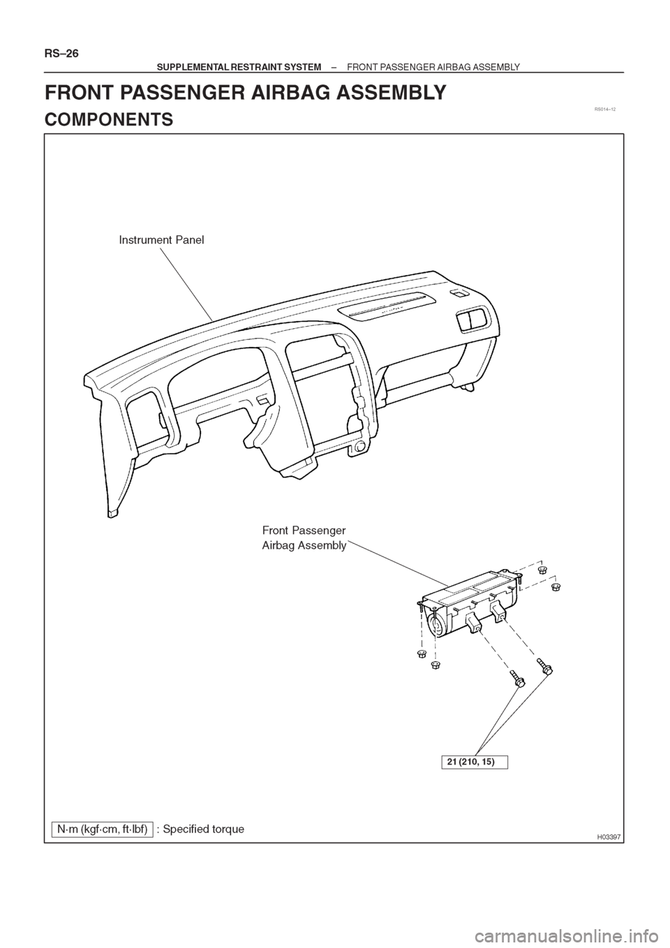 TOYOTA CORONA 1997  Service Repair Manual 