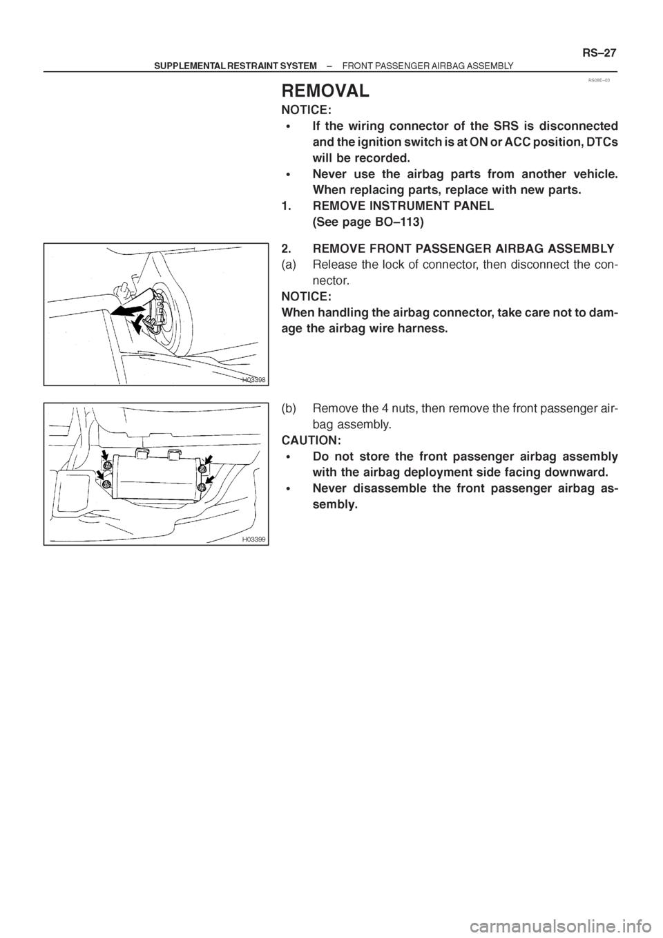 TOYOTA CORONA 1997  Service Repair Manual 
