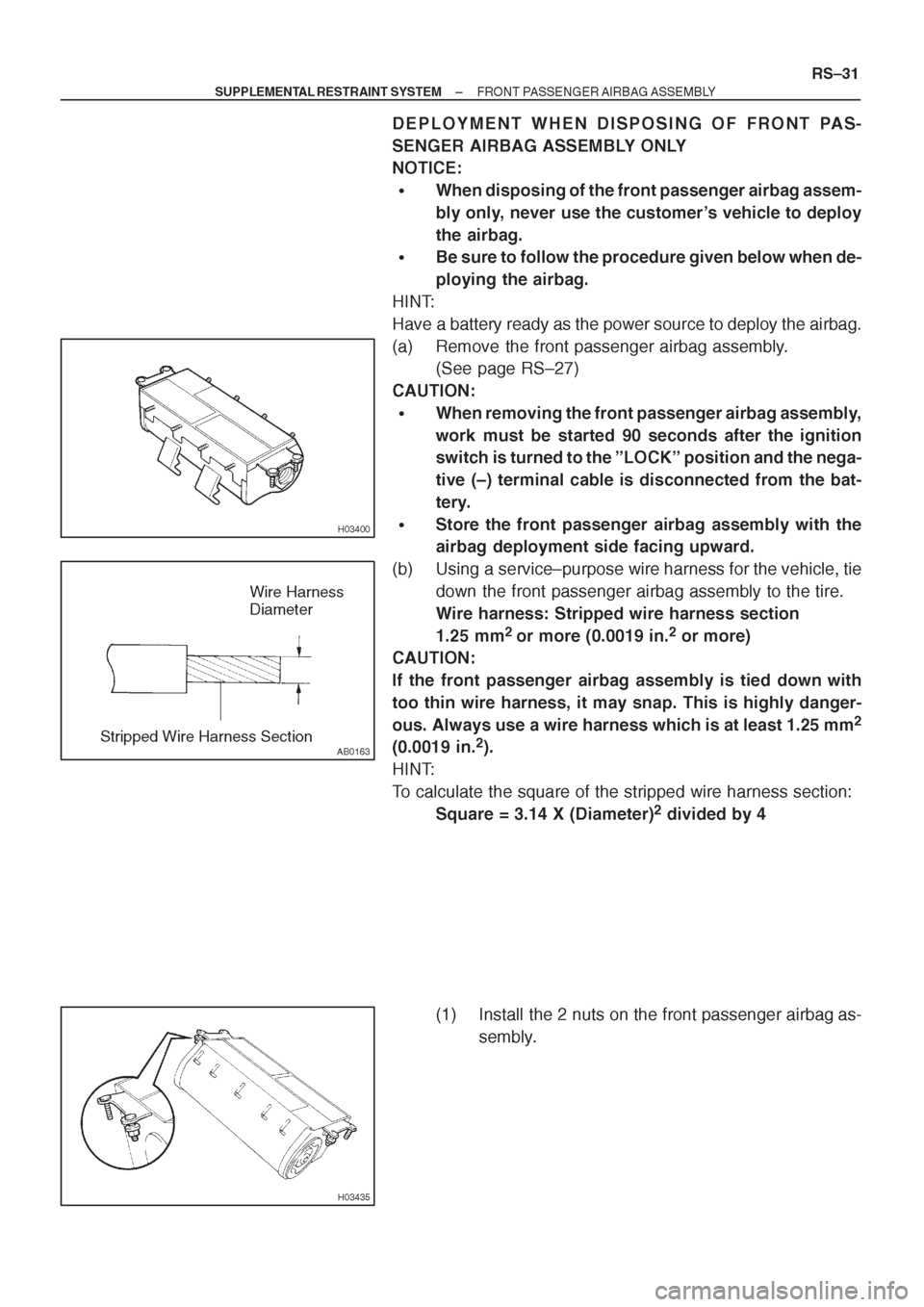 TOYOTA CORONA 1997  Service Repair Manual 