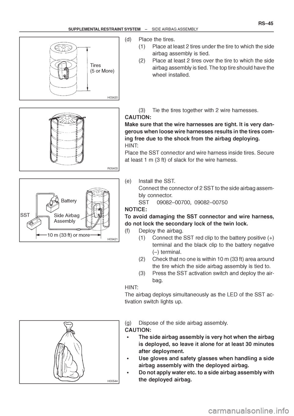 TOYOTA CORONA 1997  Service Repair Manual 