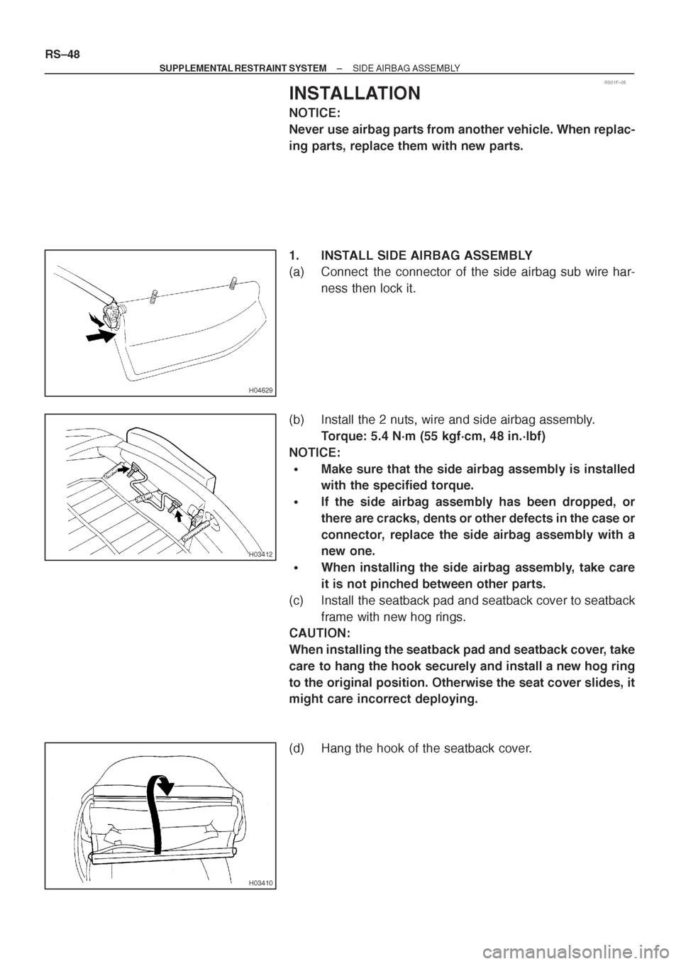 TOYOTA CORONA 1997  Service Repair Manual 
