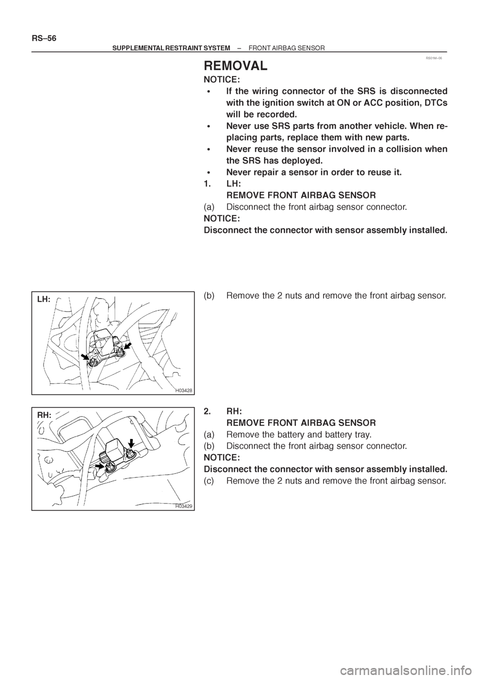 TOYOTA CORONA 1997  Service Repair Manual 
