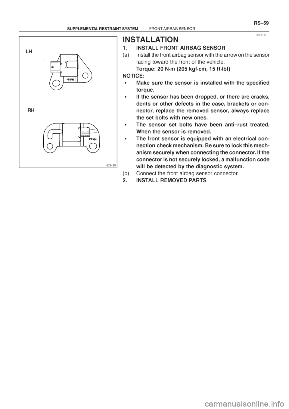 TOYOTA CORONA 1997  Service Repair Manual 
