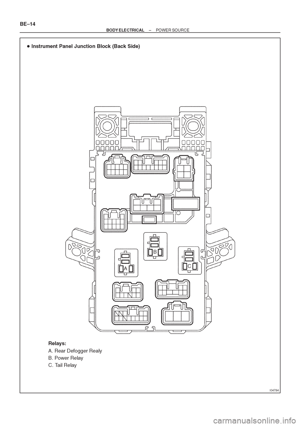 TOYOTA CORONA 1997  Service Repair Manual 