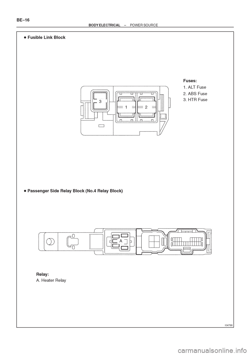 TOYOTA CORONA 1997  Service Repair Manual 