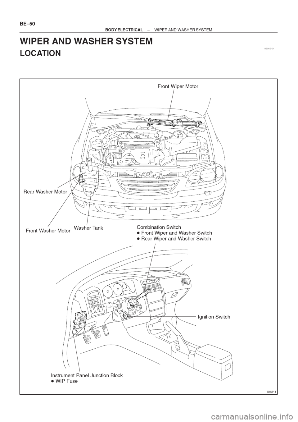 TOYOTA CORONA 1997 Service Repair Manual TOYOTA CORONA 1997 Service Repair Manual