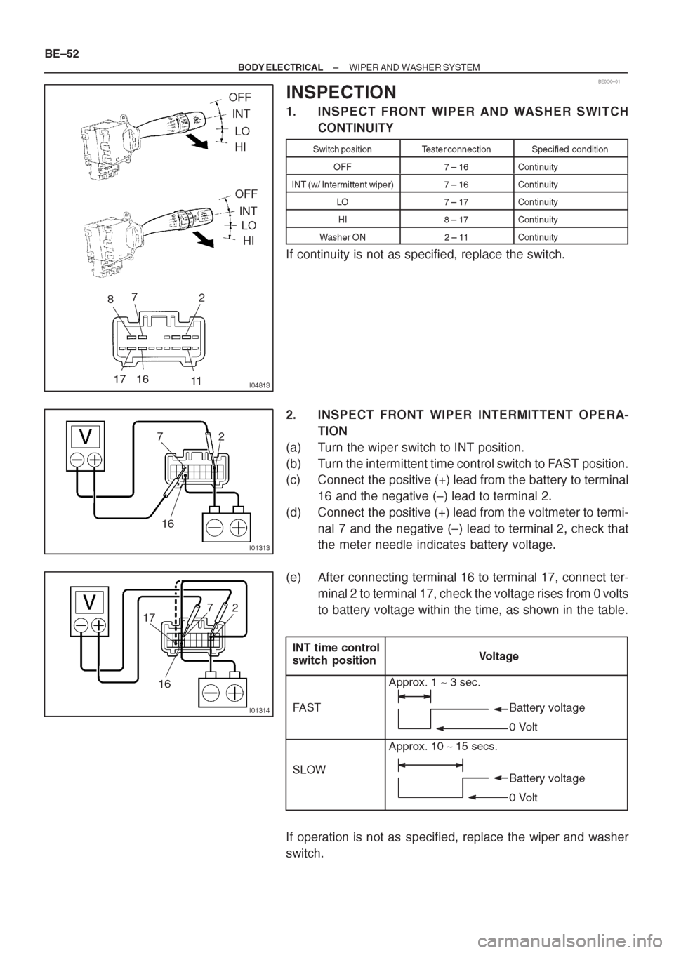 TOYOTA CORONA 1997 Service Repair Manual TOYOTA CORONA 1997 Service Repair Manual