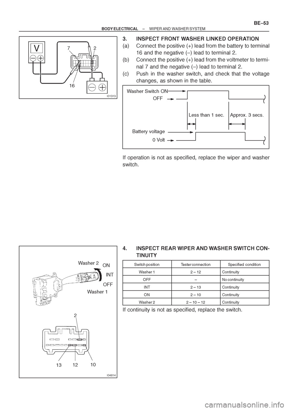 TOYOTA CORONA 1997 Service Repair Manual TOYOTA CORONA 1997 Service Repair Manual