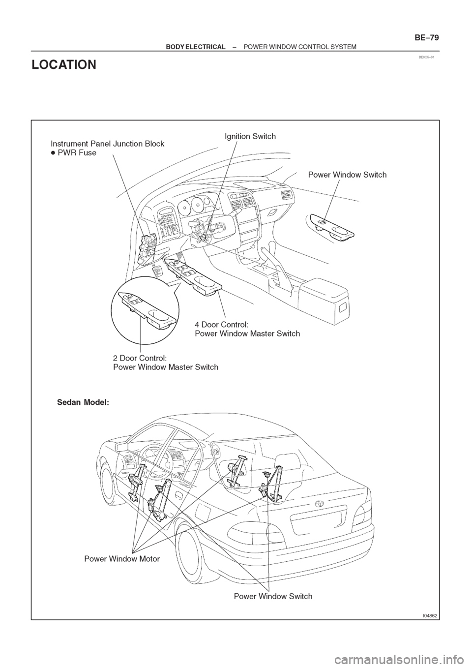 TOYOTA CORONA 1997 Service Repair Manual TOYOTA CORONA 1997 Service Repair Manual