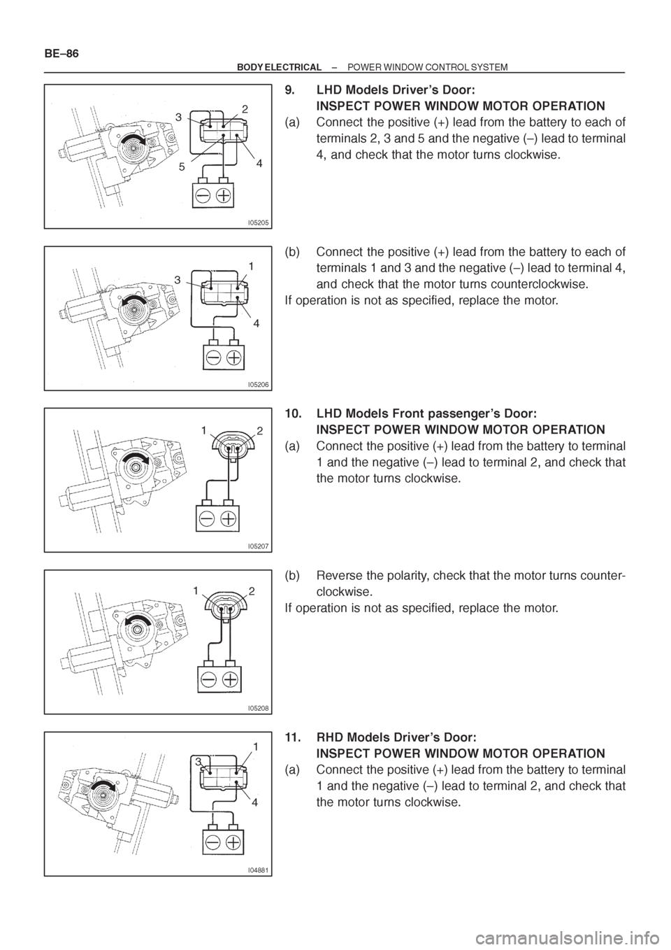 TOYOTA CORONA 1997 Service Repair Manual TOYOTA CORONA 1997 Service Repair Manual