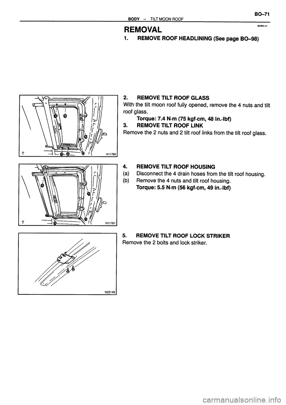 TOYOTA VERSO 1999 Repair Manual TOYOTA VERSO 1999 Repair Manual