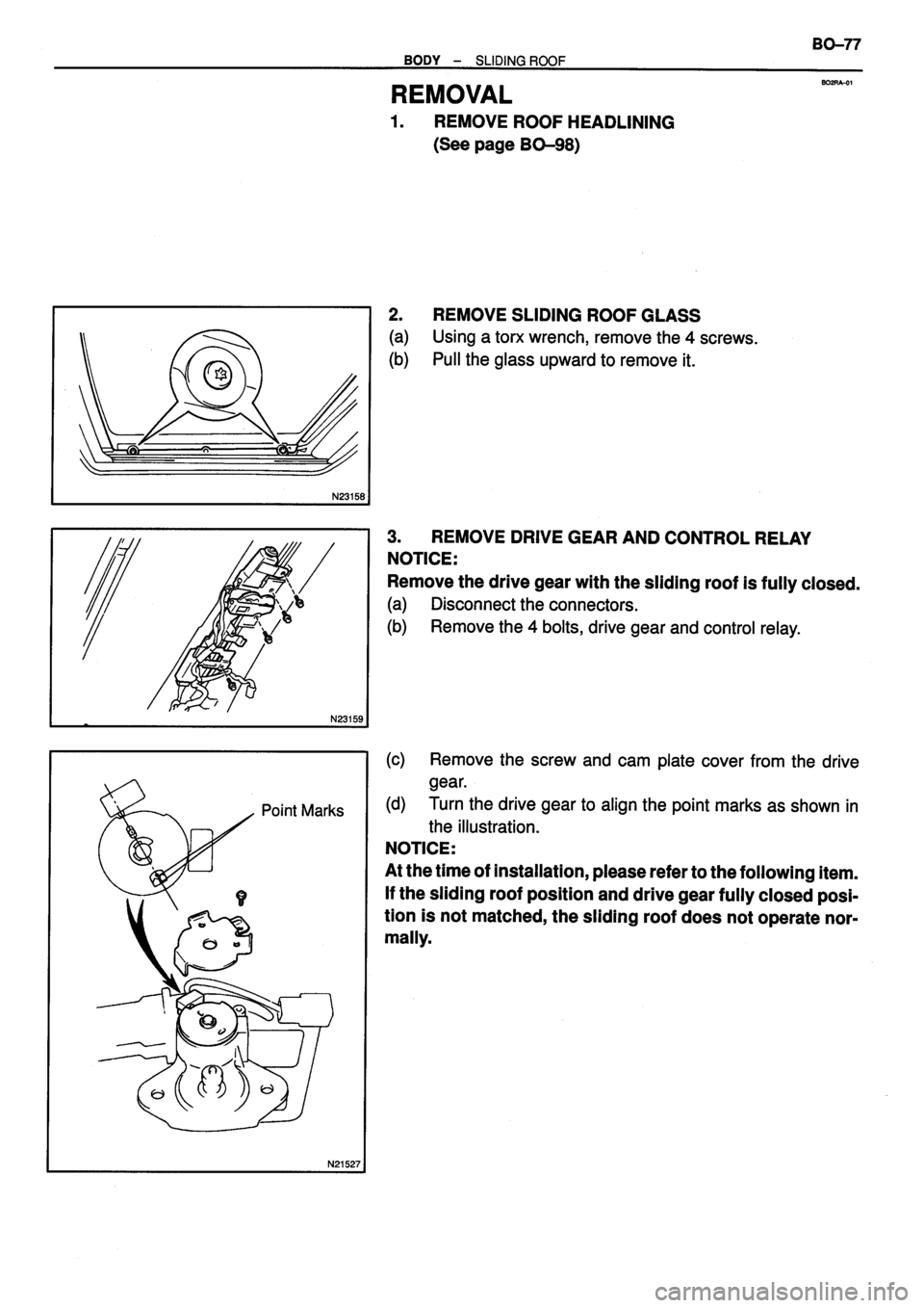 TOYOTA VERSO 1999 Repair Manual TOYOTA VERSO 1999 Repair Manual