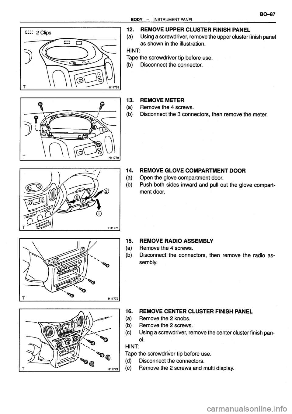 TOYOTA VERSO 1999 Repair Manual TOYOTA VERSO 1999 Repair Manual