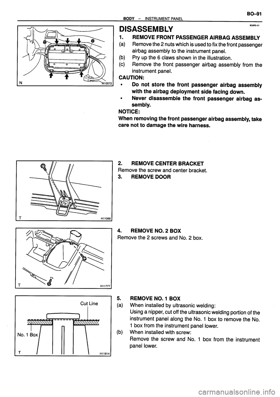 TOYOTA VERSO 1999 Repair Manual TOYOTA VERSO 1999 Repair Manual