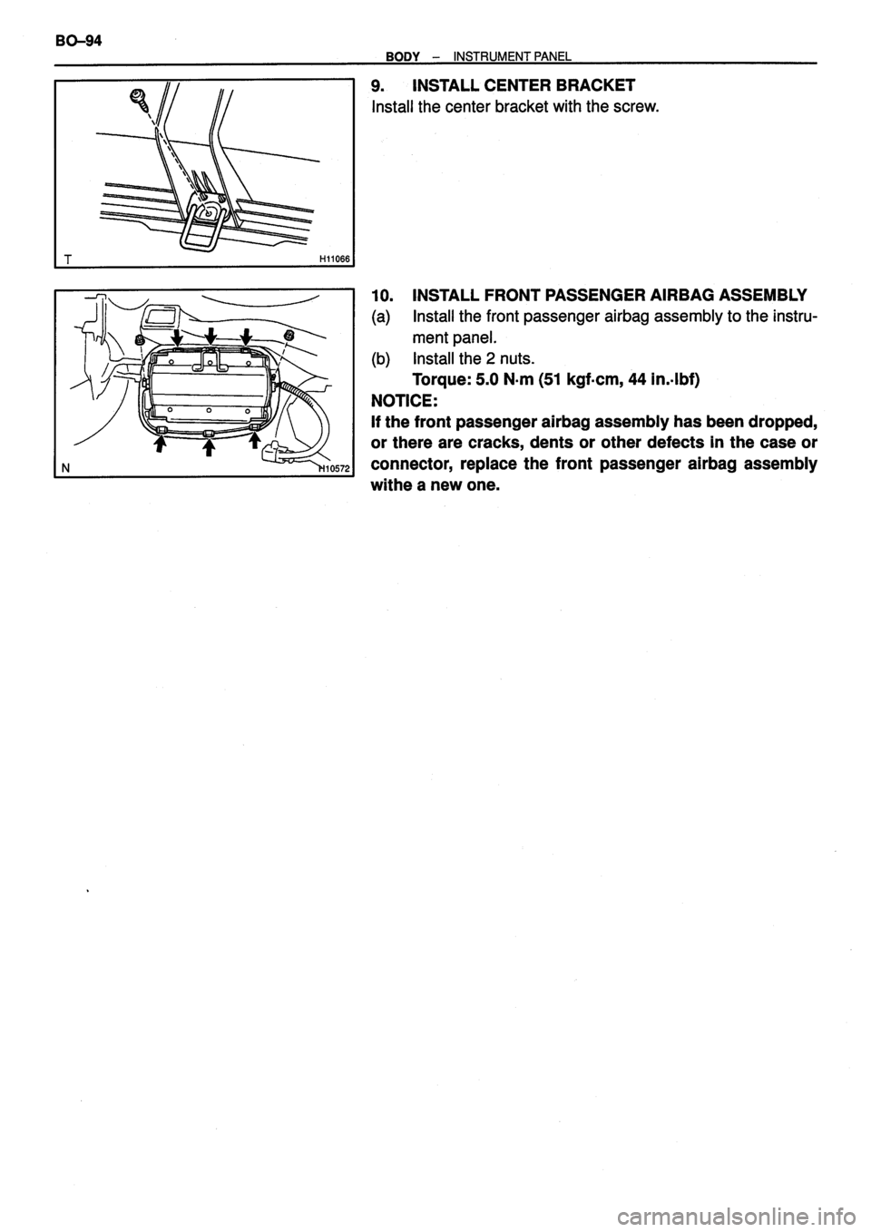TOYOTA VERSO 1999 Repair Manual TOYOTA VERSO 1999 Repair Manual