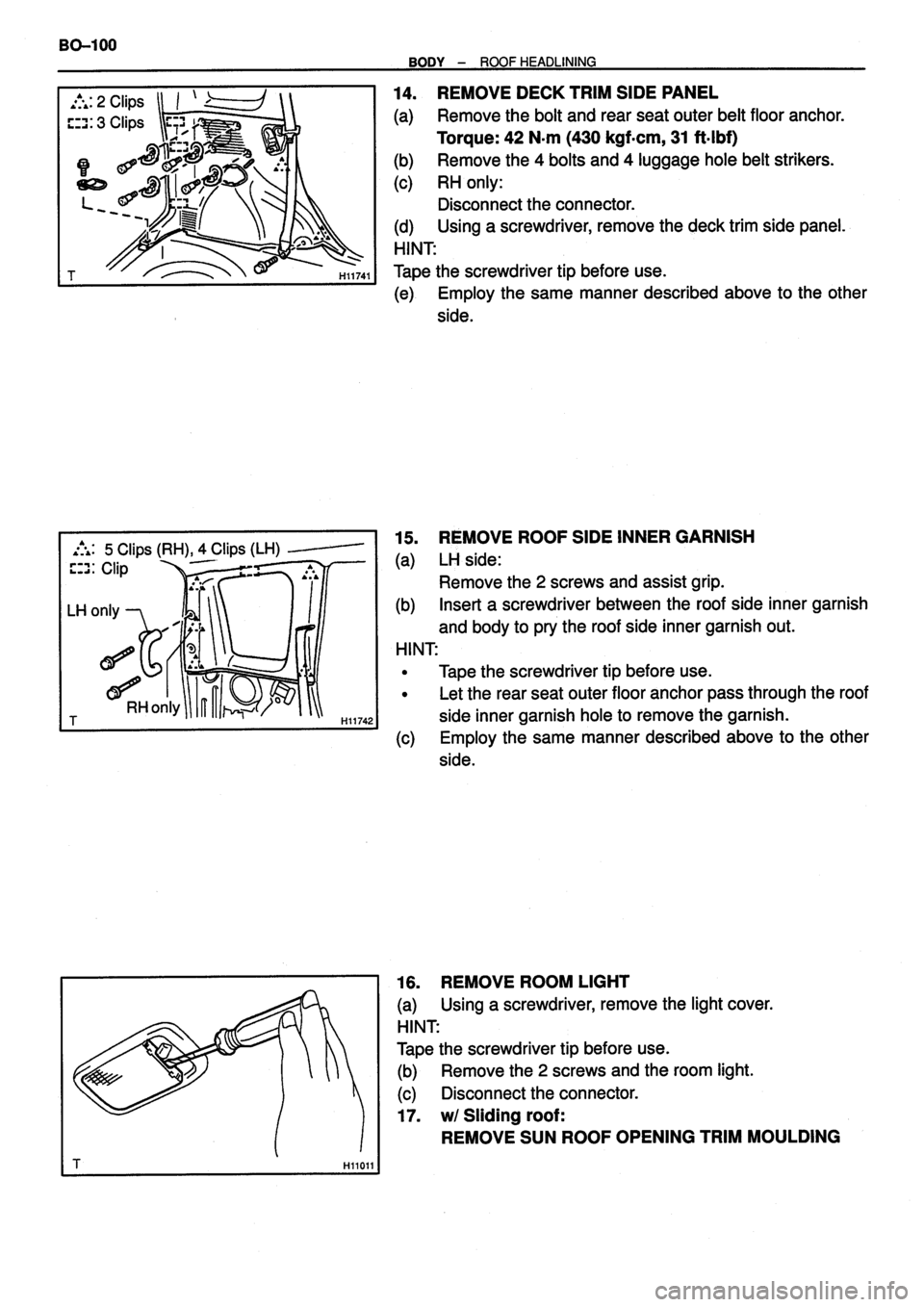 TOYOTA VERSO 1999 Repair Manual TOYOTA VERSO 1999 Repair Manual