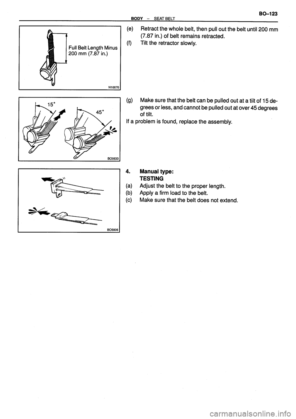 TOYOTA VERSO 1999 Repair Manual TOYOTA VERSO 1999 Repair Manual