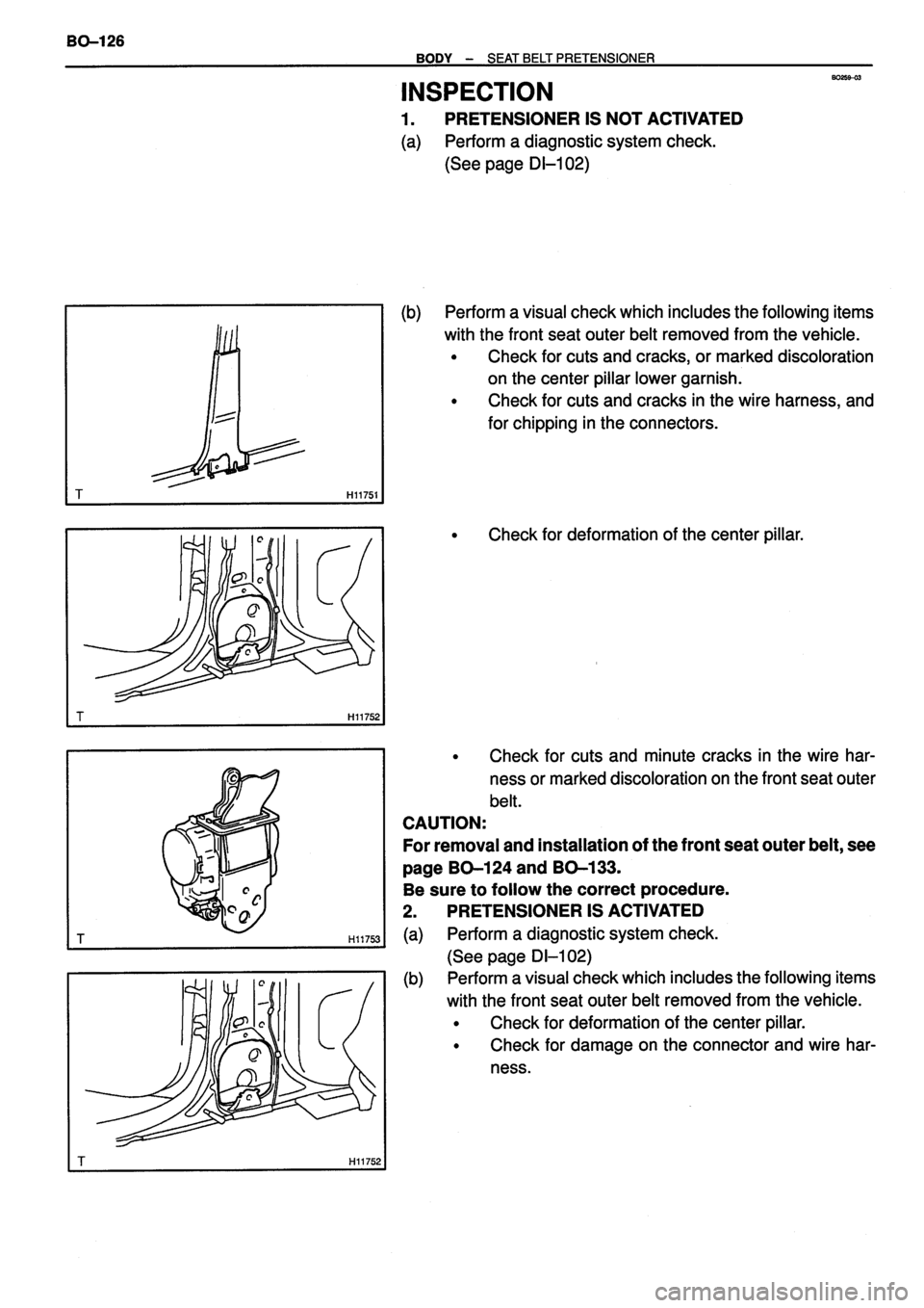 TOYOTA VERSO 1999 Repair Manual TOYOTA VERSO 1999 Repair Manual