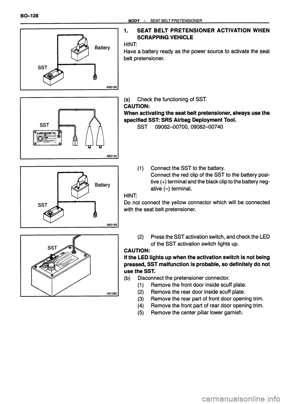 TOYOTA VERSO 1999 Repair Manual TOYOTA VERSO 1999 Repair Manual