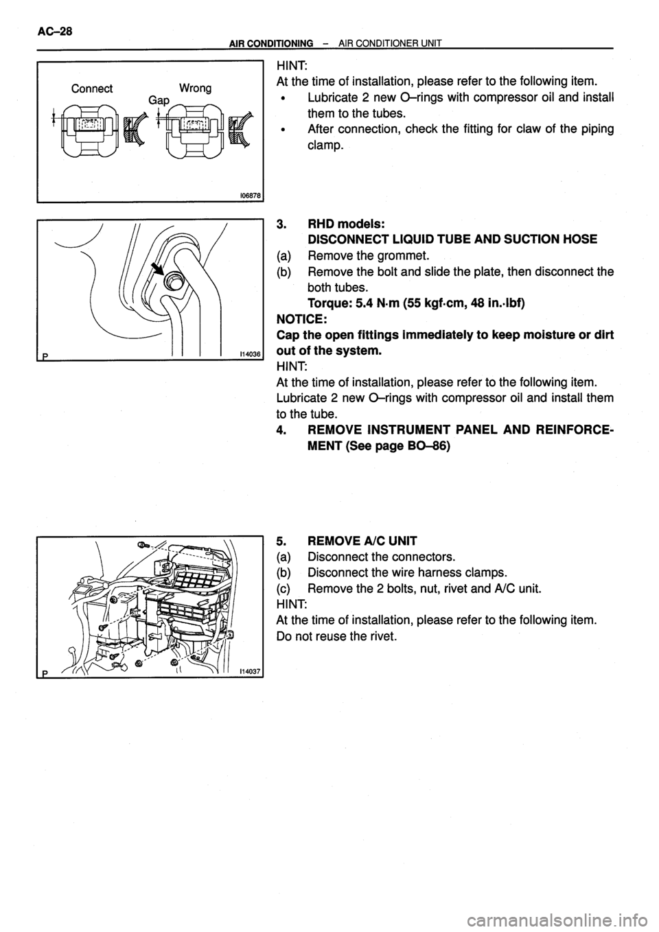 TOYOTA VERSO 1999  Repair Manual 