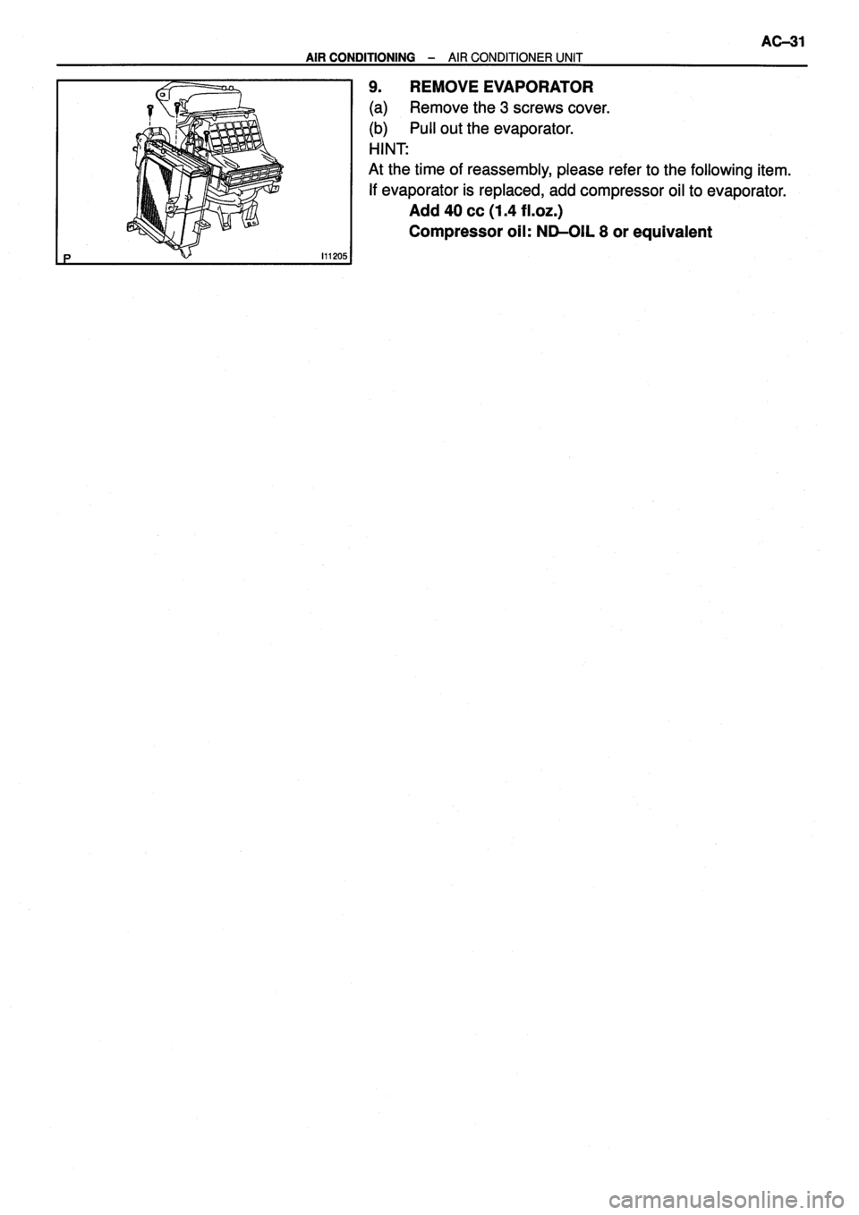 TOYOTA VERSO 1999  Repair Manual 