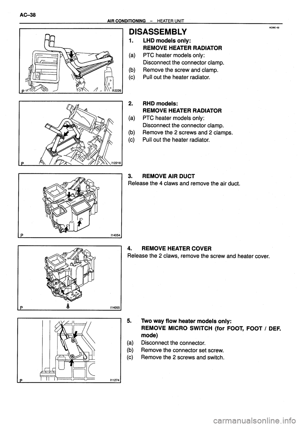 TOYOTA VERSO 1999  Repair Manual 