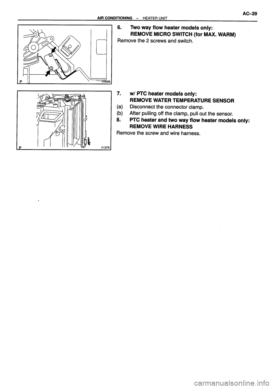 TOYOTA VERSO 1999  Repair Manual 