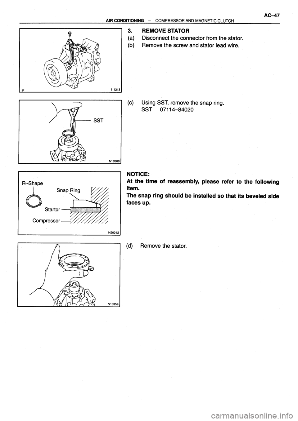 TOYOTA VERSO 1999  Repair Manual 